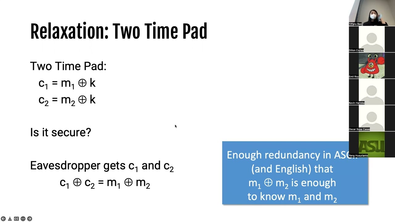 CSE365 Cryptography II: Mastering Symmetric Encryption 🔐