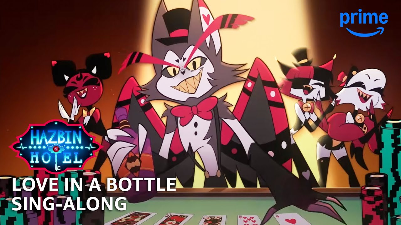 Sing Along to 'Love In a Bottle' from Hazbin Hotel S2 on Prime Video 🎶