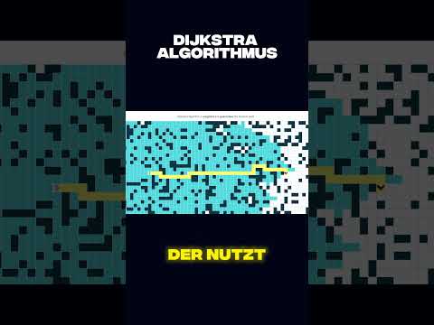 Wie ermittelt eine App die kürzeste Route von A nach B.  #informatik #fakten #code