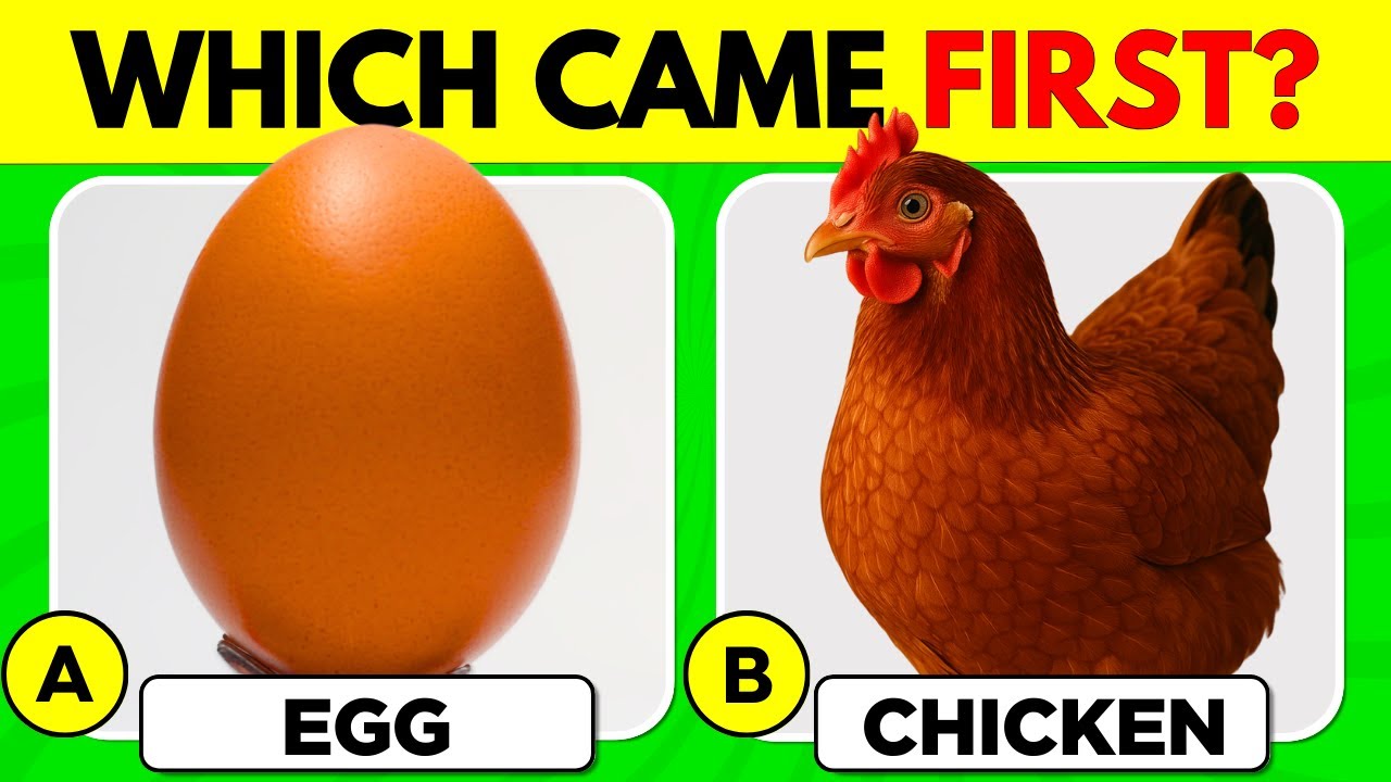 Which Came First Quiz π₯π | Fun Trivia Challenge | Test Your General Knowledge!