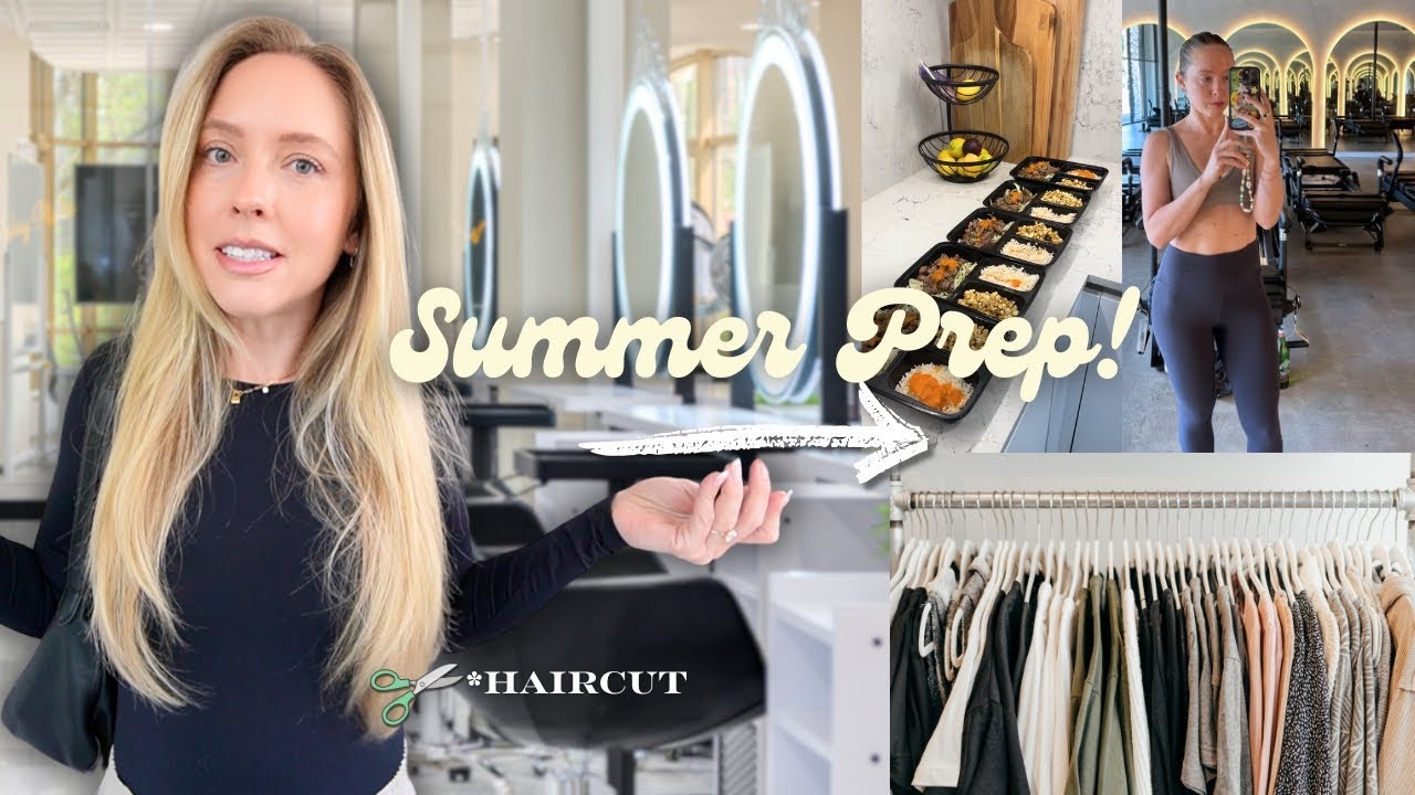 My Week: Haircut, Meal Prep & Closet Organization ✂️
