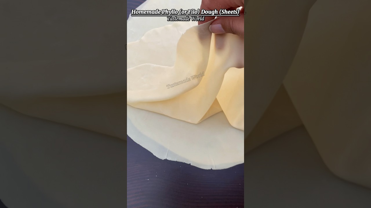Quick & Crispy Phyllo Sheets Recipe 🍽️ | Perfect for Ramadan & Snacks