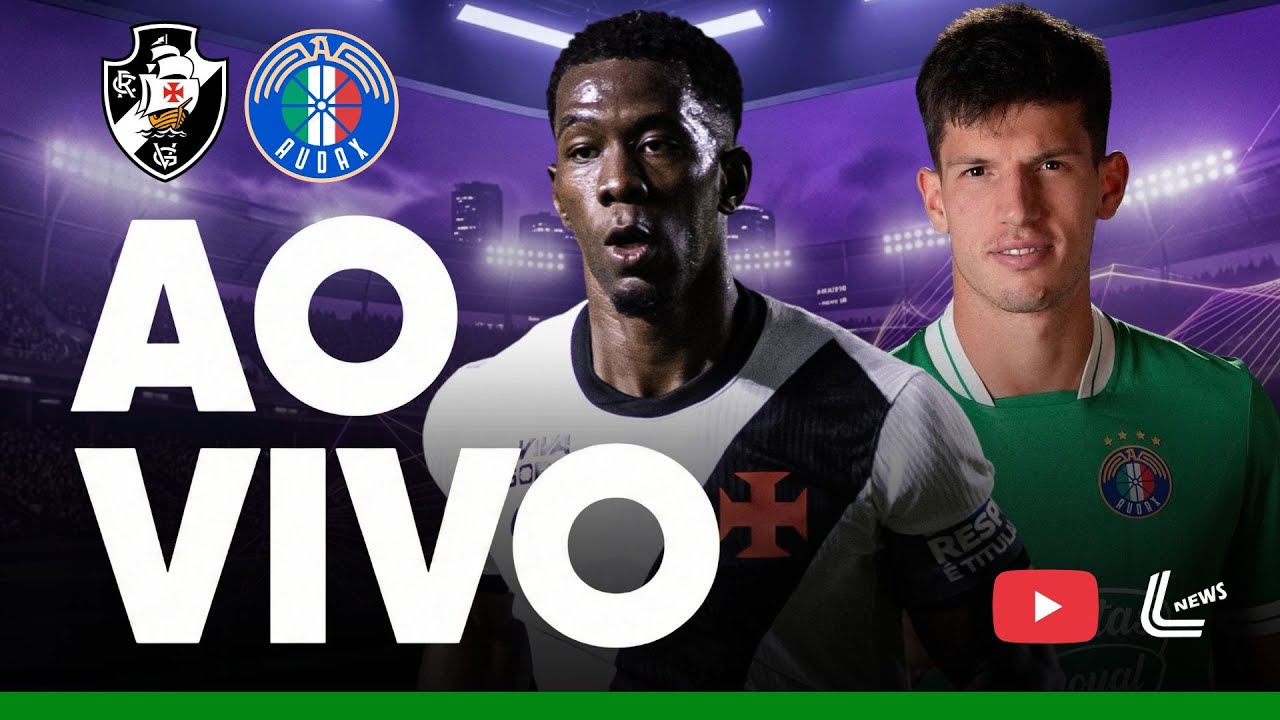 VASCO X AUDAX ITALIANO JOGO AO VIVO AGORA NA SUL-AMERICANA 2026 - JOGO DO VASCO AO VIVO HOJE