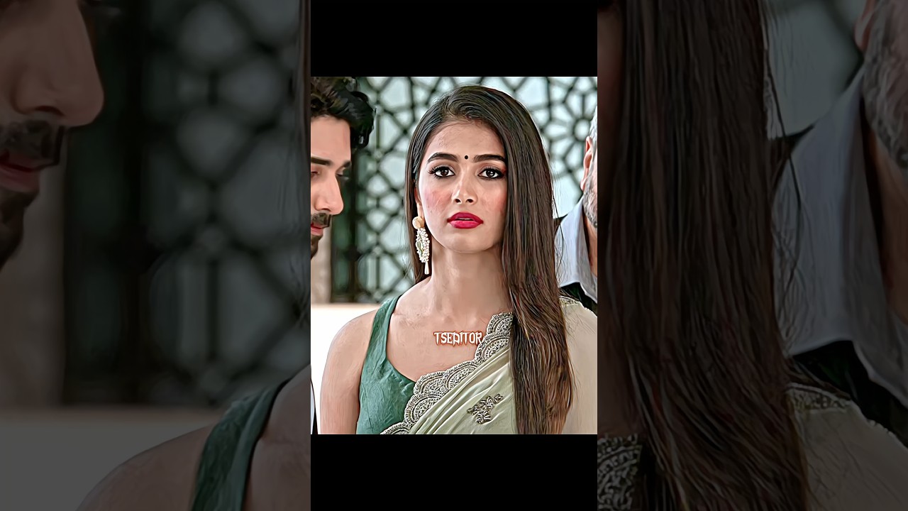 Heartfelt Moments with Allu Arjun | Pooja Hegde Love Story Edits | 4K Status