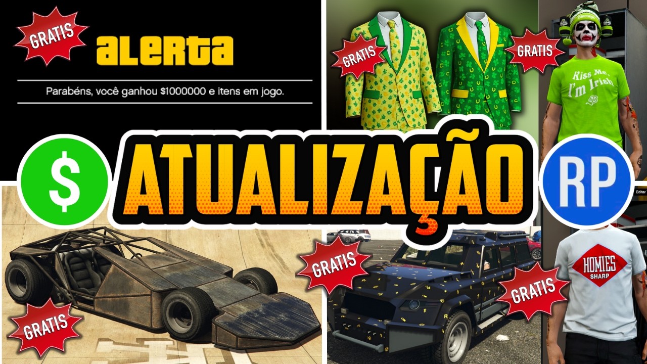 Milhões Grátis & Novidades no GTA Online! 🚗