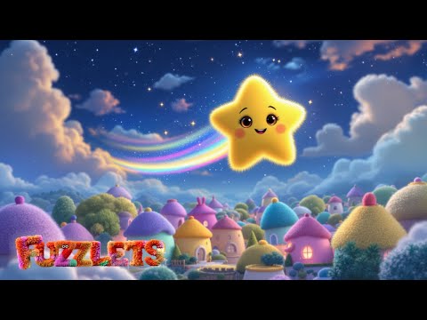 ✨Twinkle Twinkle Little Star 🌟 Fuzzlets kids songs