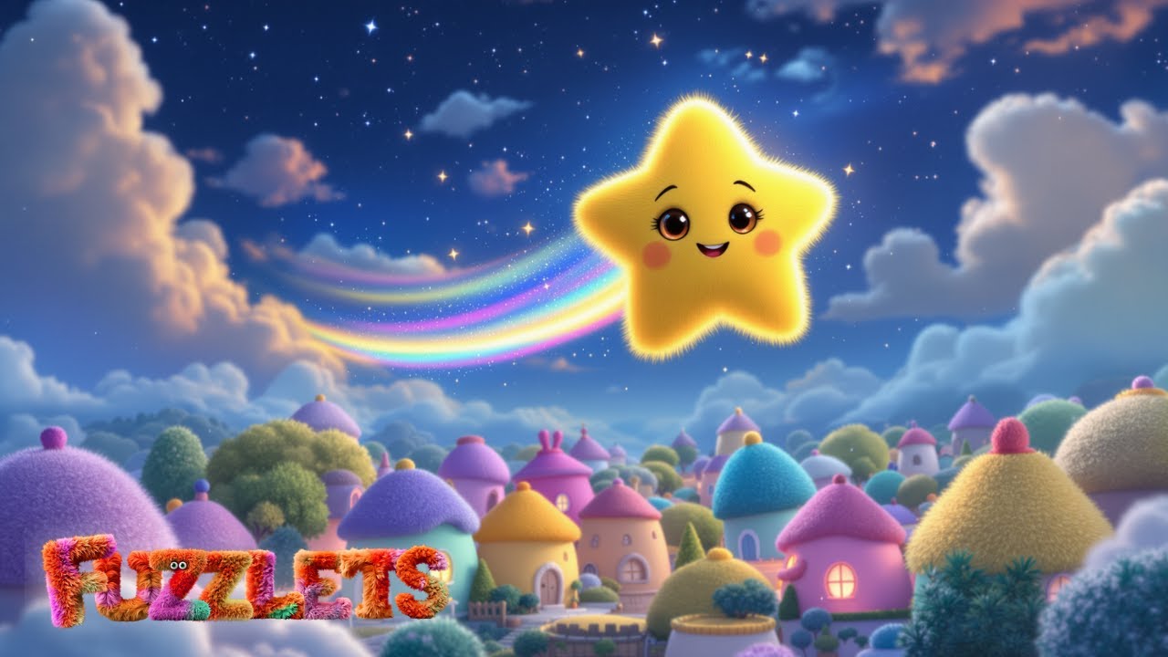 Twinkle Twinkle Little Star - Fuzzlets Kids Song