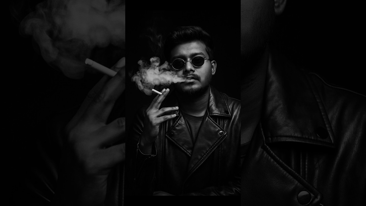 Cinematic B&W Portrait Editing with ChatGPT 🎥