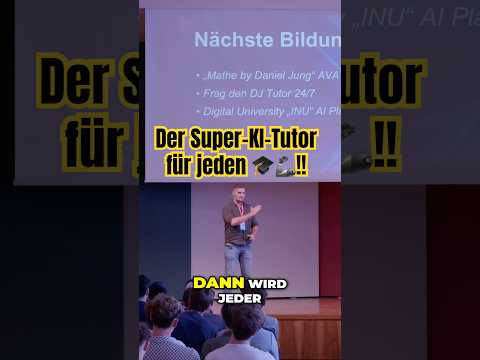 Der Super-KI-Tutor für jeden 🎓🦾!!