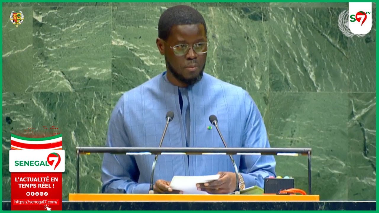 Discours Marquant du Président Diomaye Faye à l'ONU 🇺🇳