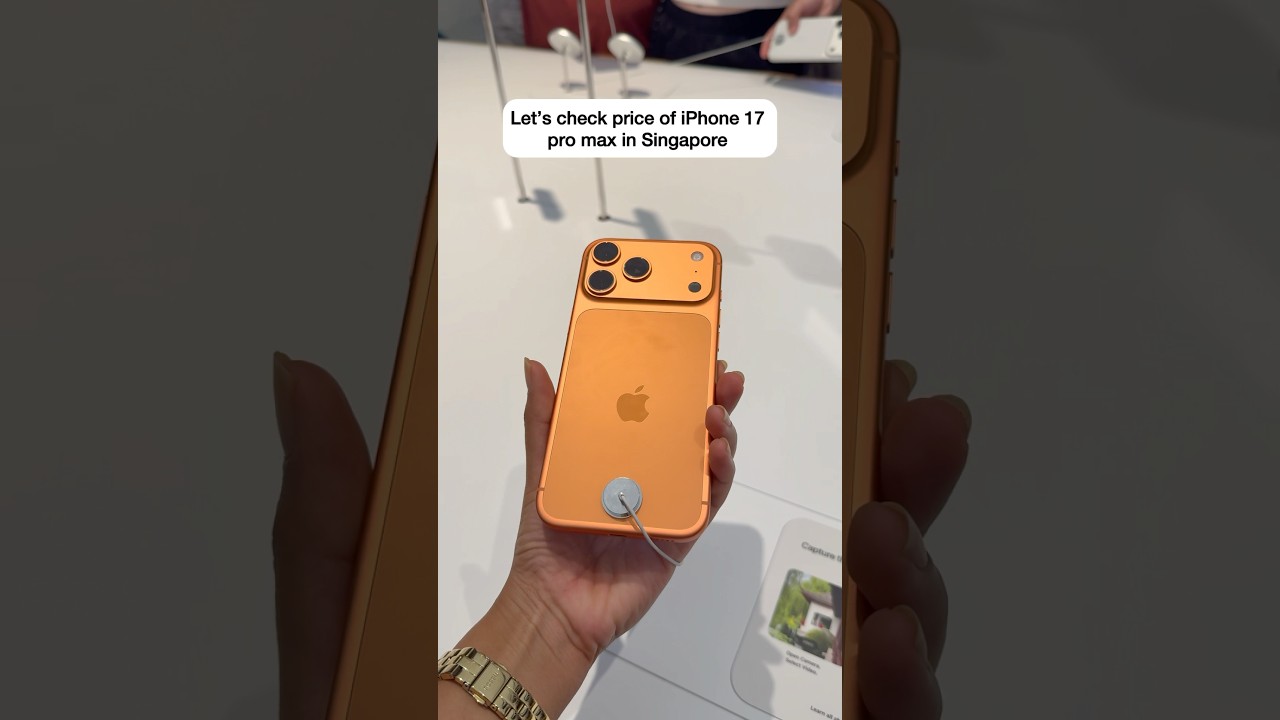 Latest iPhone 17 Pro Max Price in Singapore 📱