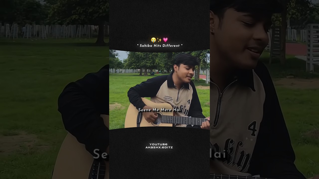 Sahiba by Aditya Rikhari | Boy Voice Song | WhatsApp Status with Lyrics