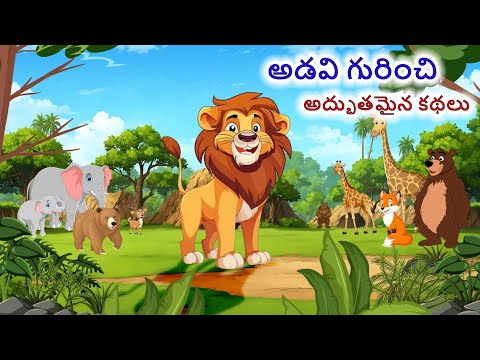 అడవి గురించి అద్భుతమైన కథలు భాగం 1 | Telugu Stories | Stories in Telugu | Telugu | Telugu kathalu
