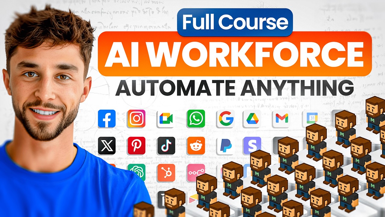 How to Build & Sell AI Agent Workforces as a Beginner | FULL COURSE