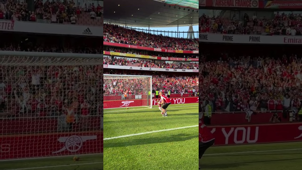 🎉 Heartwarming Moment: Eva Zinchenko Scores at Emirates Stadium!