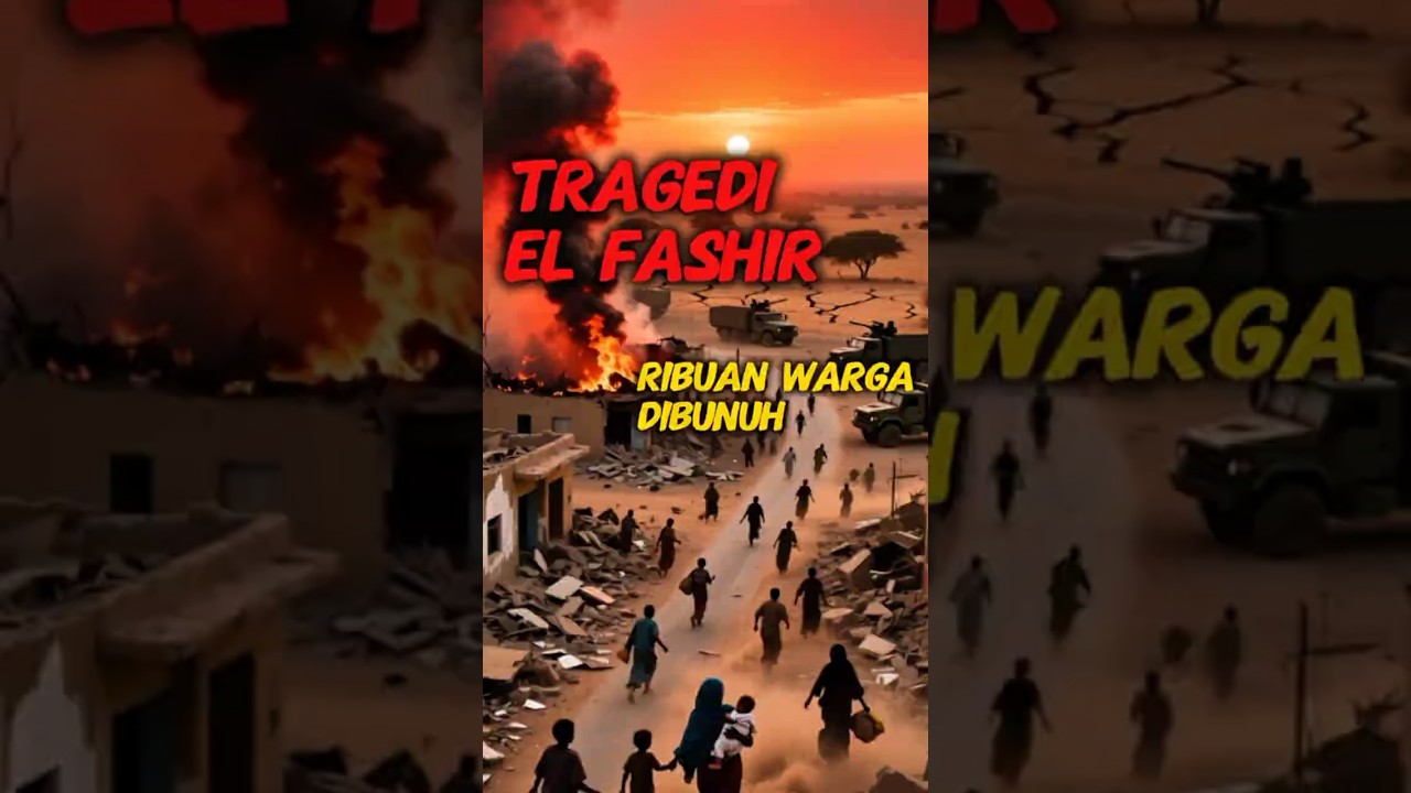 Kengerian di El Fashir: Tragedi Pembantaian yang Diabaikan Dunia ๐ข