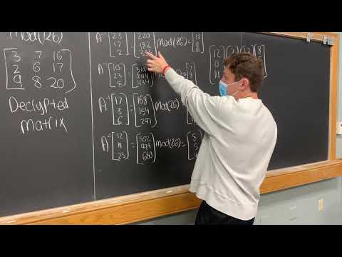 Hill-Cipher presentation by Issac Rockower