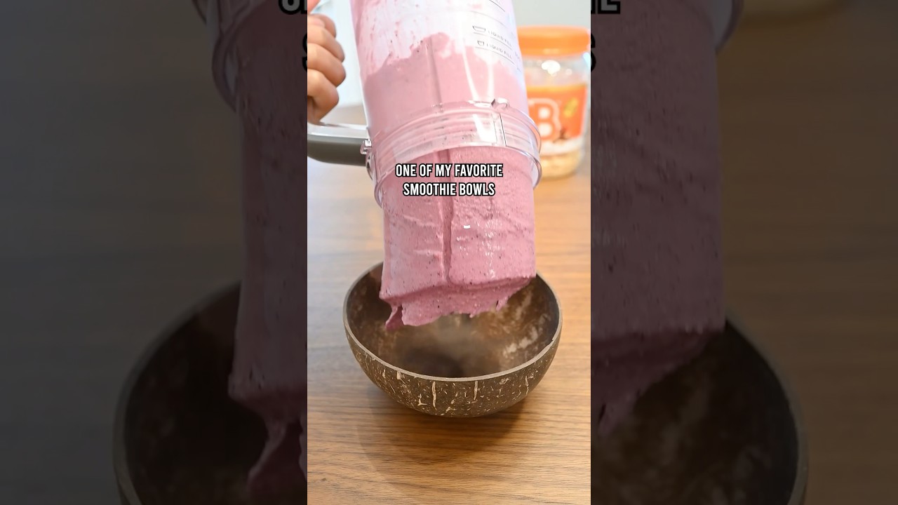 Delicious & Healthy Smoothie Bowl Recipe 🍓 Perfect for Every Day!