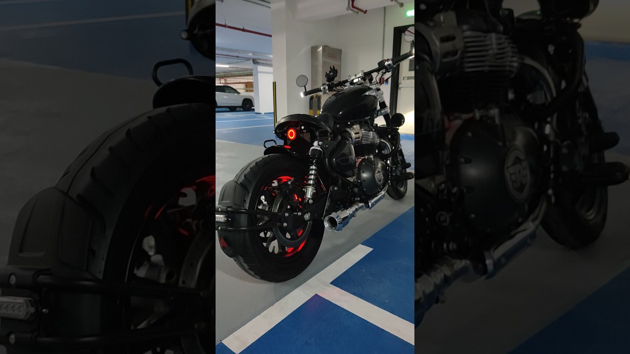 Transform Your Ride: Fully Custom Bobber Style Royal Enfield Super Meteor 650 ποΈ