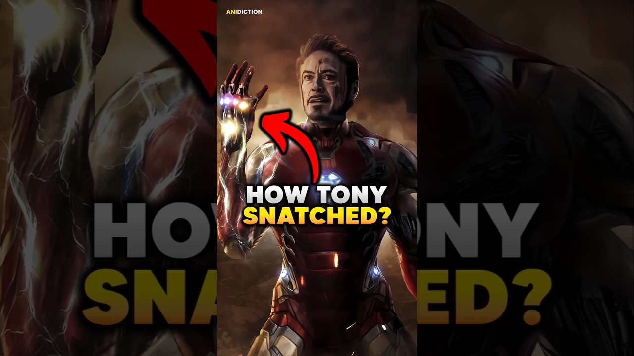 Tony's Clever Plan to Defeat Thanos in Avengers 🛡️