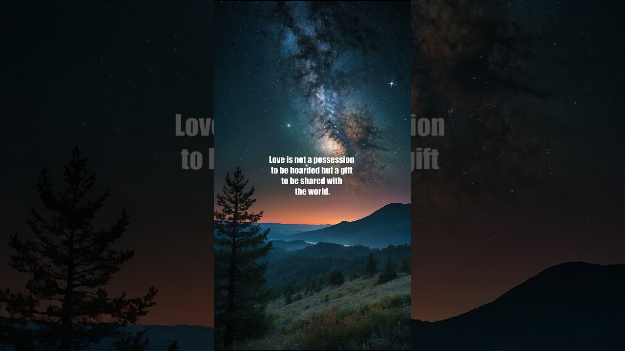 Love: The Gift That Grows When Shared ❤️