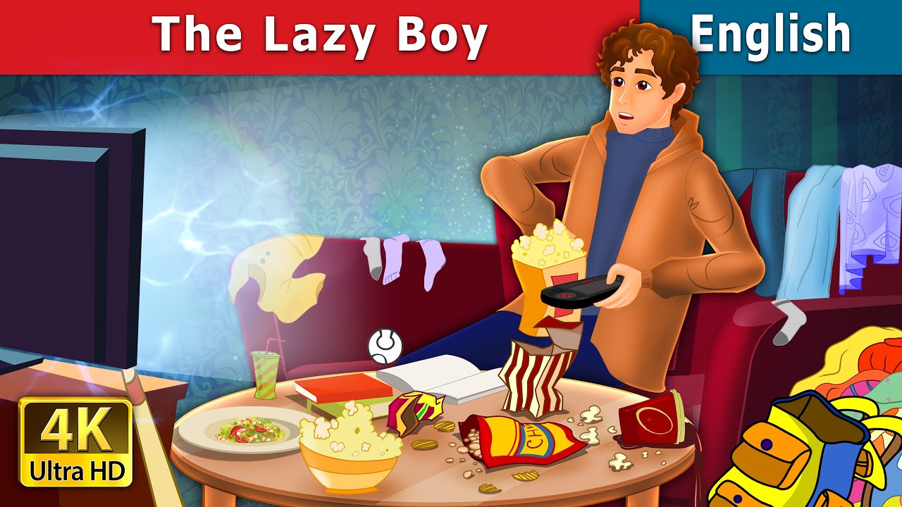 The Lazy Boy Story for Teens | Fairy Tales 📖