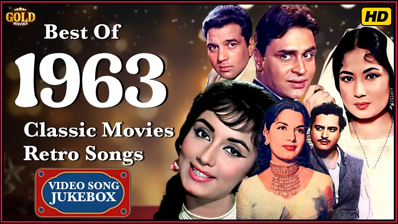 Top 1963 Retro Movie Songs 🎶 in Color | Classic Jukebox Hits