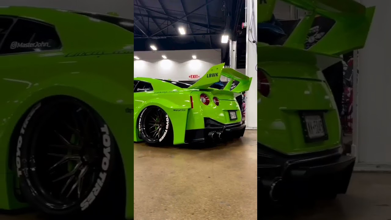 Neon Green GTR R35 π₯ | Modified & Viral