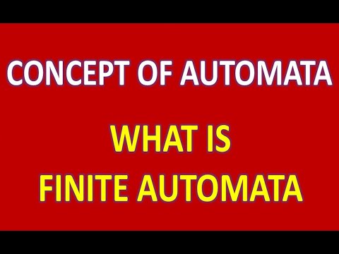 CONCEPT OF FINITE AUTOMATA || WHAT IS AUTOMATA IN HINDI || TOC ||GATE || NET