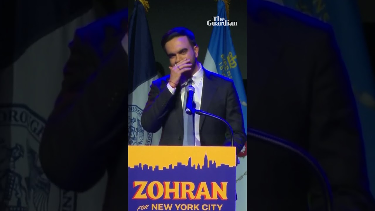 Zohran Mamdani's Victory Speech After Winning New York Mayoral Election