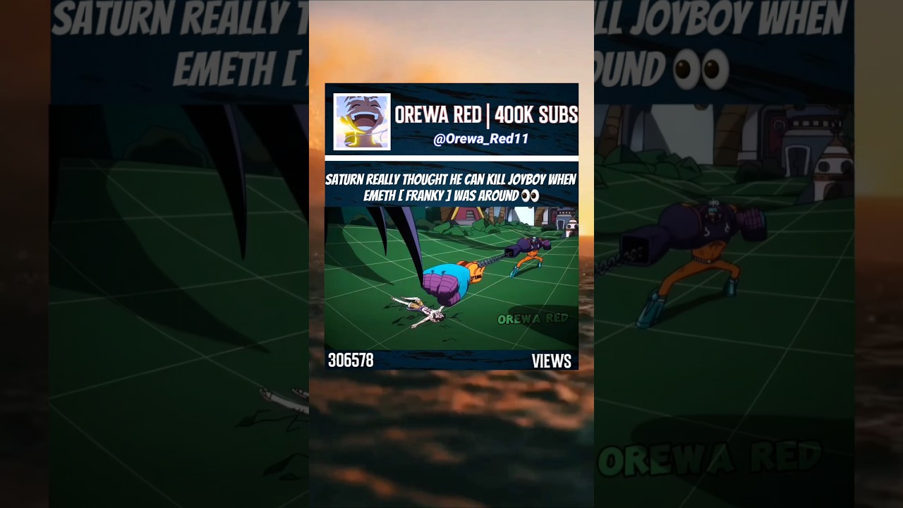 Franky Rescues Luffy from Saturn in Epic One Piece Moment! ๐