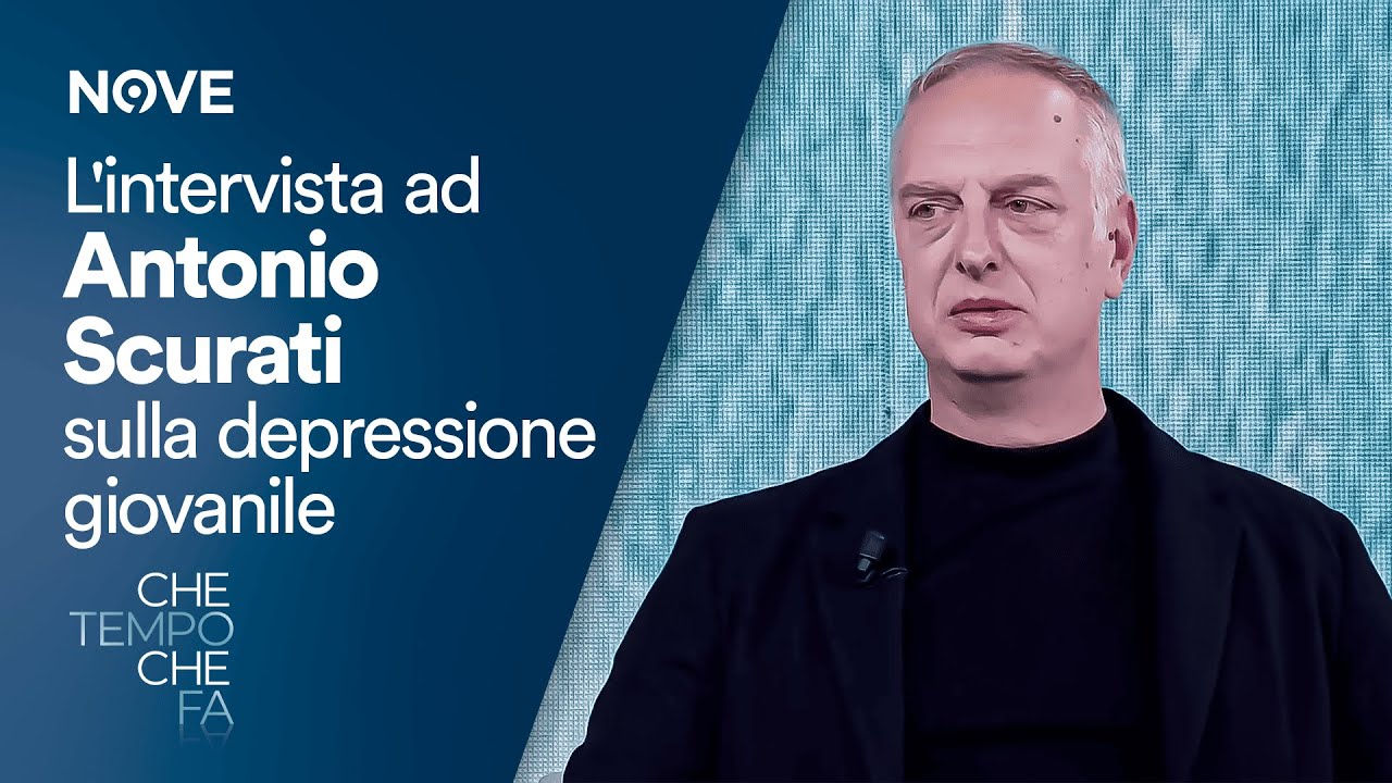 Intervista a Antonio Scurati sulla depressione giovanile