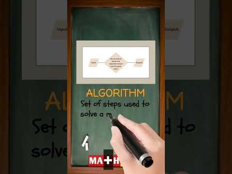What is Algorithm? | Simple Math Definition in 30 Seconds | MATHalino123