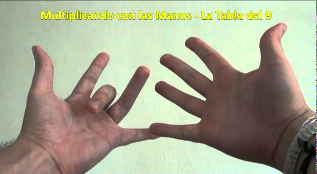 Multiplicar con las Manos: La Tabla del 9 ✋