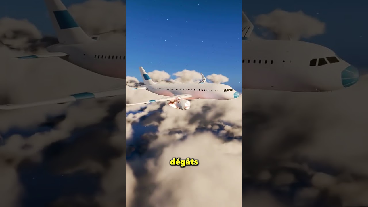 Femme jette des pièces dans le moteur d’un avion 😨