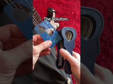 The perfect solution for any guitar player ๐๐ฅ๐ธ #guitar #guitarist #music #guitarpick #gift