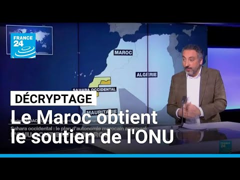 Sahara occidental : l'ONU apporte son soutien au plan d'autonomie marocain • FRANCE 24