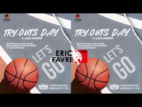 🛑Direct-Camp d’excellence de Basketball Sport-Études: Sélection officielle 1V1 Dakar Showdown