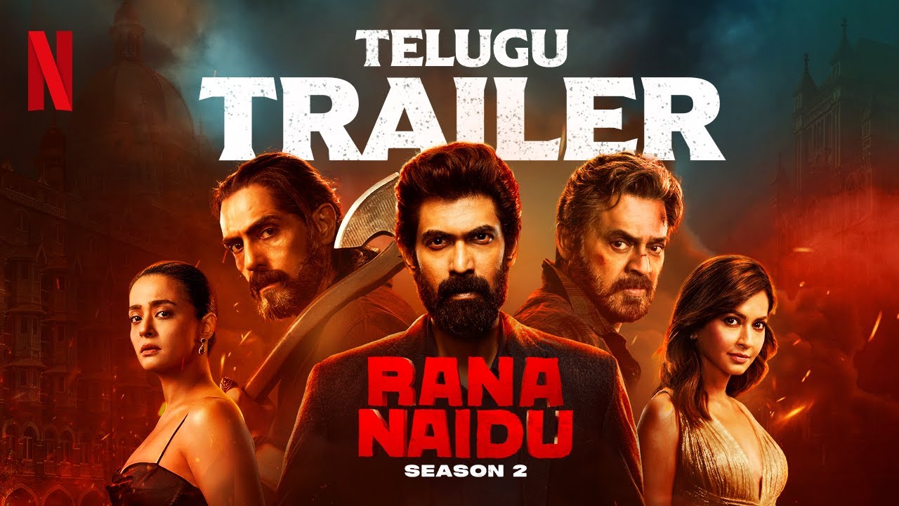 Rana Naidu S2 | Telugu Netflix Trailer π₯