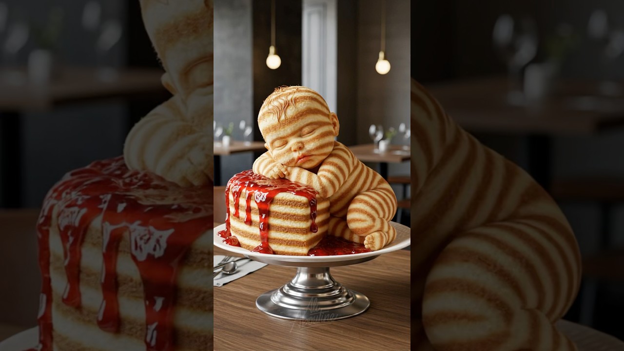 Strange and Creepy Cake Art That Will Leave You Unsettled 🍰