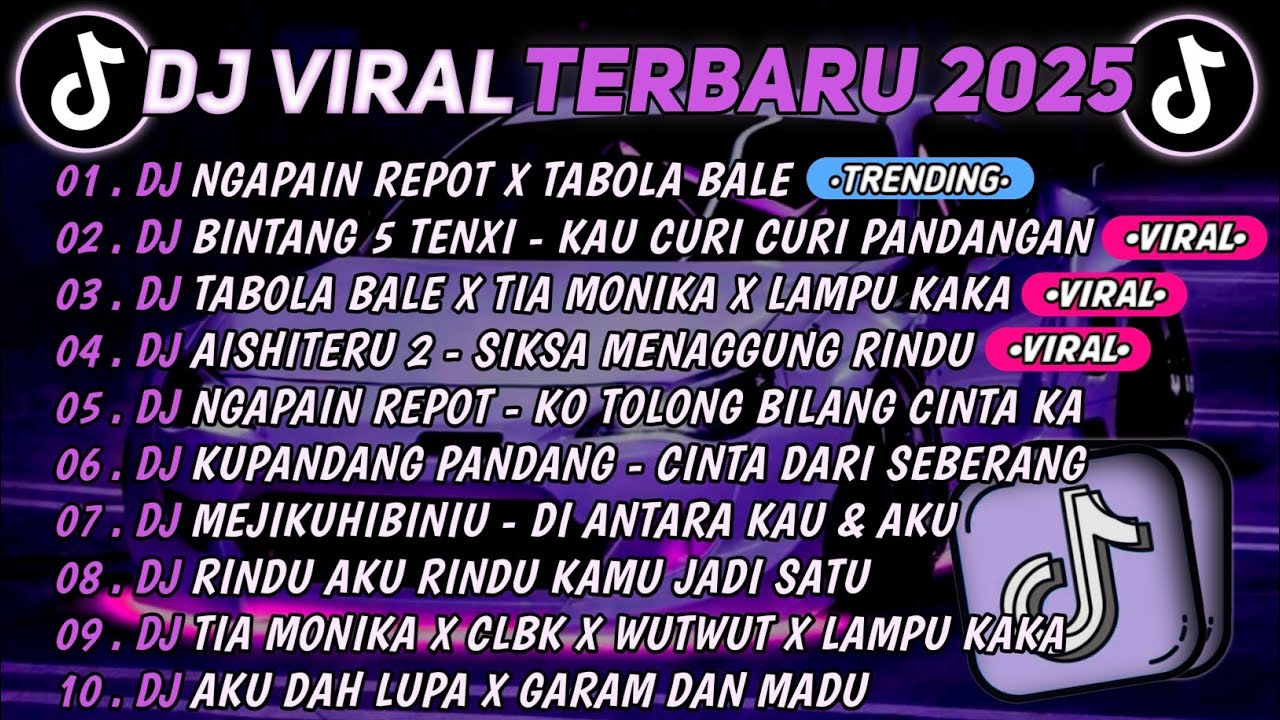 DJ TikTok Terbaru 2025 🎶 Hits Keren & Viral! | Kau Curi Curi Pandangan