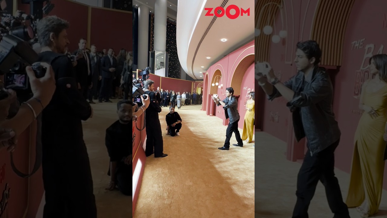 Shah Rukh Khan Waits as Aryan Records at Bollywood Screening 🎬