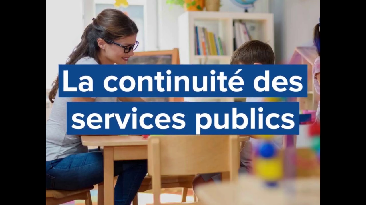 1 Min pour Comprendre la Continuité des Services Publics
