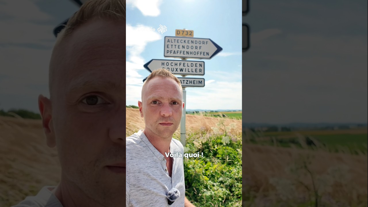 Les noms des villes alsaciennes simplifiés 🏙️