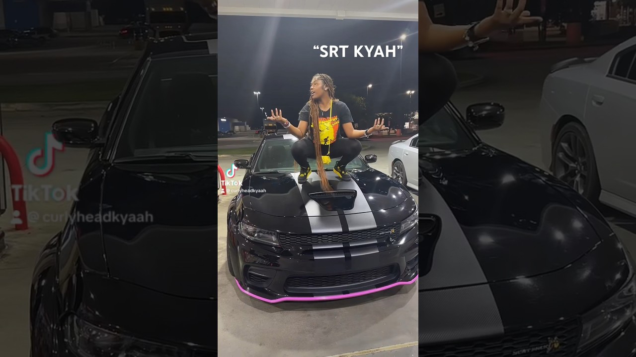Powerful Dodge Charger Hellcat Driven by a Female in Atlanta 🚗