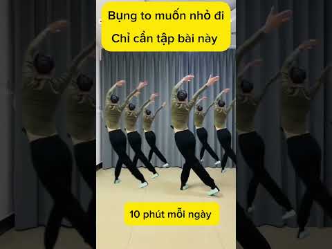 Bài tập giảm mỡ bụng nhanh và an toàn chỉ 10 phút mỗi ngày