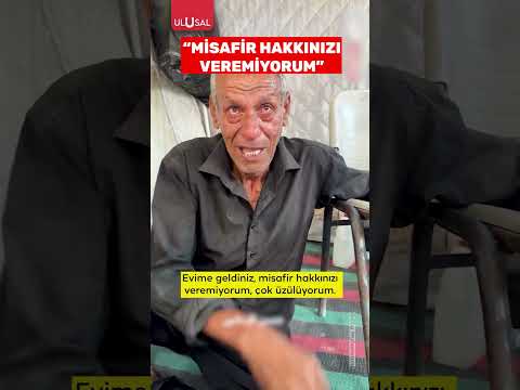 Gazzeli adam gazetecilere ikramda bulunamayınca göz yaşlarını tutamadı #shorts #gazze #keşfet