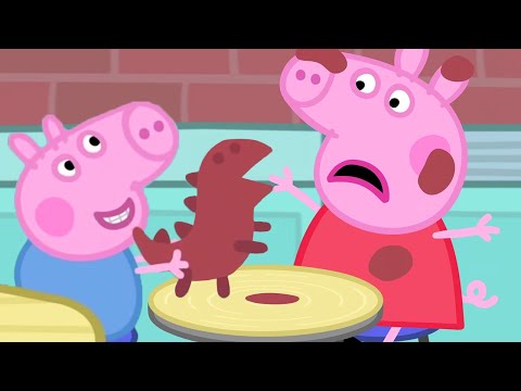 小猪佩奇 | 第四季 第23集 「 做陶器 」 粉红猪小妹 | 佩佩猪 |Peppa Pig Chinese |动画