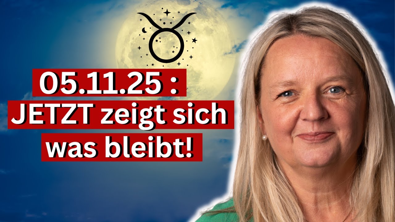 05.11.25: Supervollmond im Stier – Erkenntnisse mit transformative Kraft