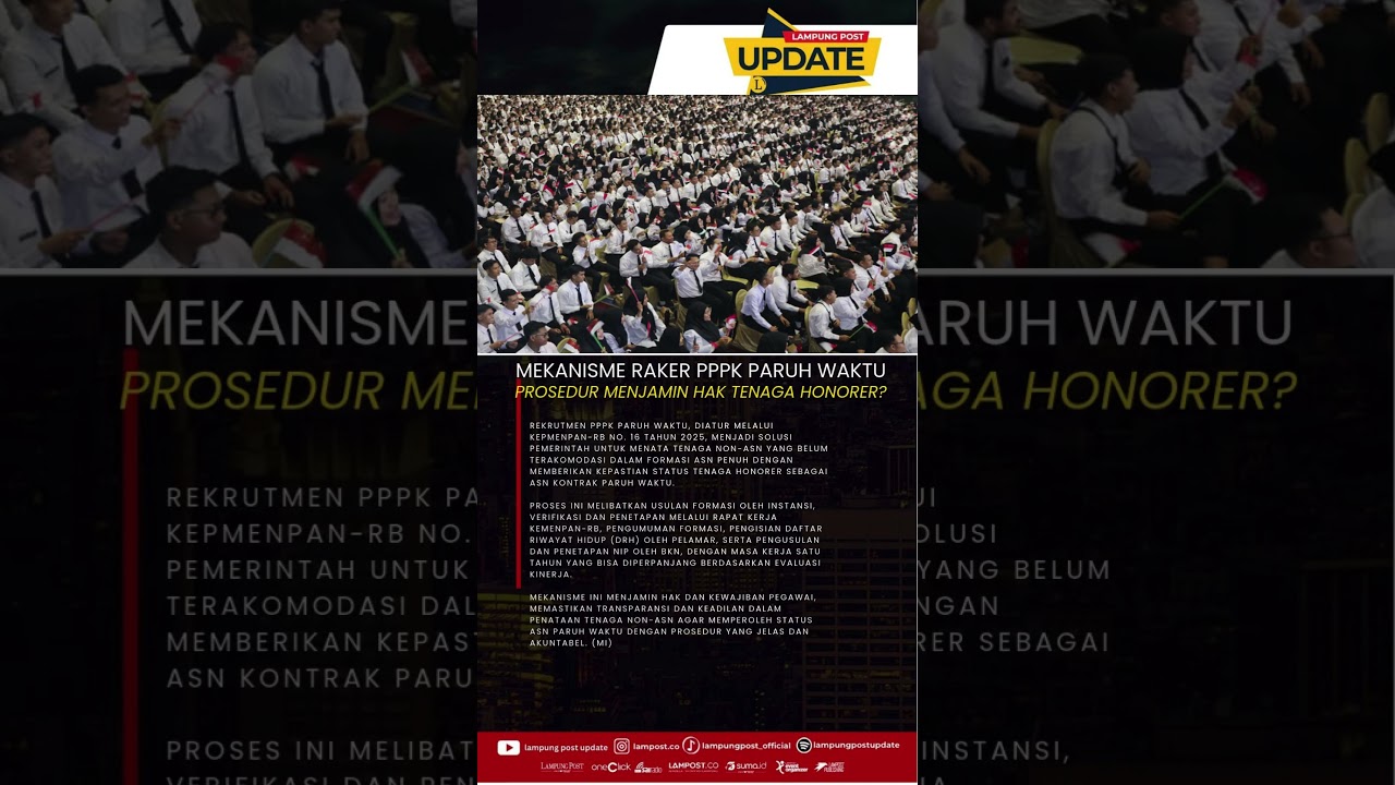 Mekanisme Raker PPPK Paruh Waktu, Prosedur Menjamin Hak Tenaga Honorer?